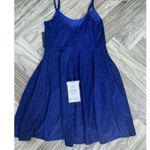 City Studios City Studio Womens Glitter Cut-Out Mini Fit & Flare Dress Juniors Size 14W Photo 8