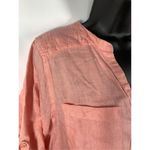 Harvé Benard 5----- Harve Benard Washable Linen Button Front Top Size Medium NWOT Photo 1