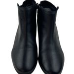 Jack Rogers * Bailee Ankle Booties Women’s Size 10M Black Leather Quiet Luxury Photo 1