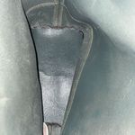 Lucky Brand Pebbled Leather Tote Shoulder Bag Gray Unlined 14x12x6" Photo 7