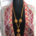 Johnny Was Kimono Cardigan Embroidered Boho Aztec Linen Multicolor Medium Photo 4