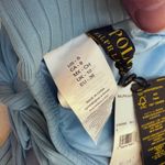 POLO Ralph Lauren Small Ribbed Bikini Top/halter ring bikini NWT ribbed Blue Photo 3