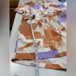 Eloquii  Women's Abstract Print in Orange & Purple Jumpsuit Size 18 NWT Photo 15