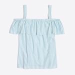 J.Crew ✨ 2xHP✨Striped off-the-shoulder tank top✨ Photo 2