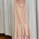 ASOS Light Pink Portia & Scarlett off shoulder hi low dress Photo 4