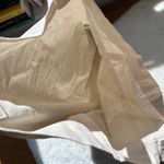 Uniqlo  Beige Canvas Tote Bag Reusable Shopping Grocery Everyday‎ Casual Photo 5