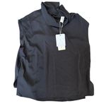 Commense Elegant Leisure Cap Sleeve Classic Top Flowy Black XS Photo 2