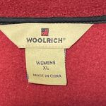 Woolrich  womens fleece burgundy vest size XL Photo 4
