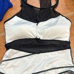 Anne cole  Women's Mesh'n Possible Mesh Cut-Out High-Neck One-Piece Swimsuit 10 Photo 6