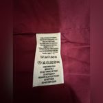 Elegant Maroon Leather Mini Skirt Red Size 2 Photo 5