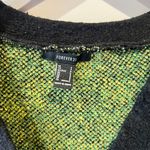 Forever 21 Black & Yellow Floral Cardigan Photo 4