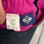 Columbia Snowboarding Pants Women’s size Small Black and Pink Photo 9