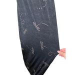 Joule Womens Medium Black Dragonfly Dress Spaghetti Straps Vintage 90s Photo 5