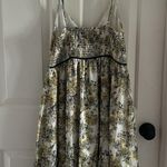 Supernatural by Secret Mission Benazir Georgette Dress Floral XSmall Yellow Size XS Photo 3