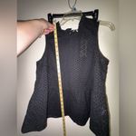 Boden Favorite Knitted Tank Top Black Sleeveless Size US 10 business casual Photo 11