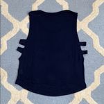 Charlotte Russe Navy Cut-Out Tank Top Photo 2
