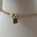 Gold and Multicolored Oval Link Necklace NWOT Photo 3