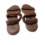 Free People Stellar Scrunch Women's Sandals EU Size 41 - Sz US 10.5 Brown Color Photo 2