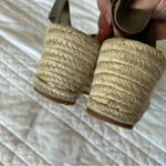 Eileen Fisher Willow Espadrille Wedge in Bronze. Size 7.5. Photo 5