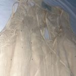 Madison Marcus S Small  Silk Blush Lace Dress Photo 11