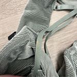 Out From Under Urban Outfitters cut it out ribbed green velvet bra size medium Photo 7
