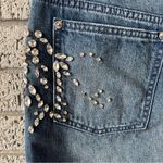 Free People NWT Shine Bright Shine Far Denim Mini Skirt Size 4 Photo 10