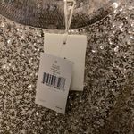 Kate Spade 100% Silk Metallic Sequined Serene Top - NWT Photo 5