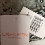 Calvin Klein NEW Gray Leopard Cheetah Animal Print Waistband Sports Bra Top Sz M Photo 5