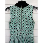 Closet London Mint Green Blue White Geometric Sleeveless Dress Size US 6 Uk10 Photo 5