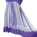 Raya Sun Crepe Crochet Bust Tie Dye Spaghetti Dress Cover Up Photo 2