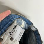 Boyish  Billy High Rise Tapered Leg Denim Jeans Starman Distressed Photo 9