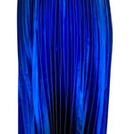 Betsy and Adam  Whimsigoth Pleated Gown 6 Regency Flowy Coquette Balletcore Blue Photo 6