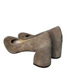 VANELI CAMILA Pump Block Heel Tan MILITARY SUEDE‎ Size 9 Photo 4
