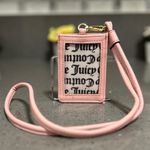 Juicy Couture Pink Card Holder with Lanyard Photo 2