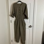 Free People Woman’s with pockets Jumpsuit size xS Green Photo 2