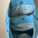 Kipling  medium sea foam blue  tote purse Photo 5