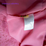 Vintage Season Wind Barbie hot pink barbiecore short sleeve tiered dress, XXS Photo 15