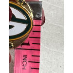 NFL Vintage Green Bay Packers Vest Hat Lapel Pin Football Shield Round Badge Photo 4