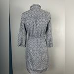 Lilly Pulitzer  Brinkley Shirt Dress It’s A Lilly ruffle tie button down size 8 Photo 5