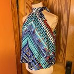 Bisou Bisou  colorful chevron summer top Photo 9