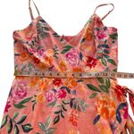 Lovers + Friends  Revolve Orchid Dress Sunset Floral Faux Wrap‎ Cocktail Medium M Photo 12