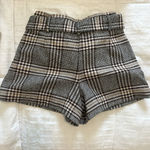High Waisted Classy Shorts With Belt Size M Photo 2