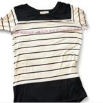 Vine & Love Striped Colorblock Long Sleeve Tee Photo 14