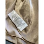 Madewell  Satin Oversized Blazer Matchstick Beige Mid Length 2 Photo 7
