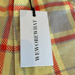 We Wore What  Boyfriend Shorts in plaid NWT Photo 2