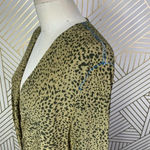 Rag and Bone Shields Top Blouse Shirt Long Sleeve Silk Leopard Print Size Small Photo 7