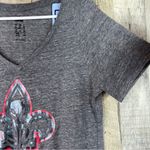 Nba  Pelicans New Orleans Ladies Size XL V-Neck Short Sleeve Gray w/Red &… Photo 4