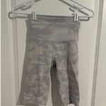 Lululemon 8” Inseam Shorts – White Camo, Size 2 Photo 0