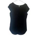 Forever 21 Black Sleeveless High Low Blouse Photo 1