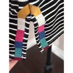 Andree by Unit  embroidered striped sleeveless top 1X Plus Size Photo 2